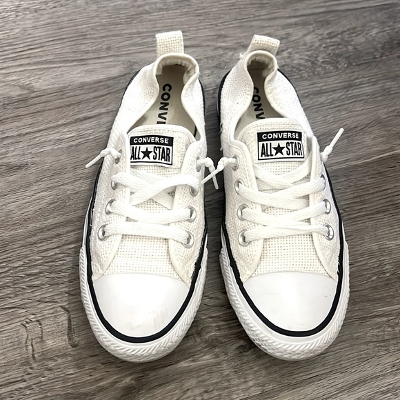 Converse - Linen White Sneaker - Picture 3 of 9